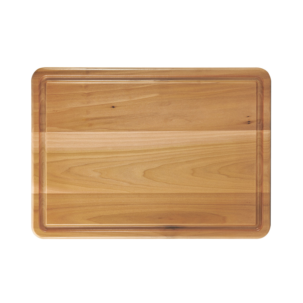 15-Inch x 21-Inch Hardwood Cutting Board