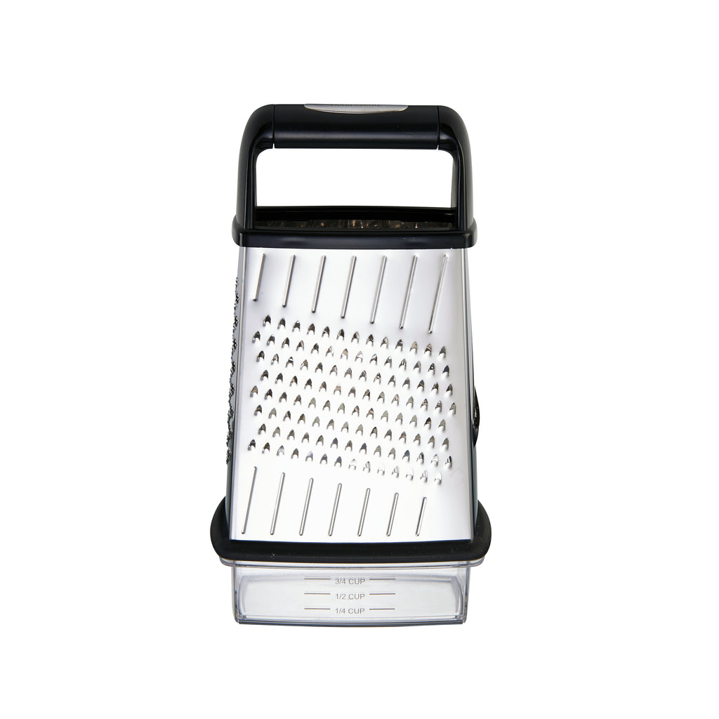 Professional Slim Box Grater with 4 Blades