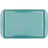 10" x 15" purECOok Hybrid Ceramic Nonstick Bakeware Baking Sheet and Cookie Pan, Aqua