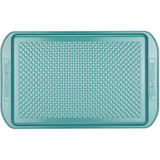 10" x 15" purECOok Hybrid Ceramic Nonstick Bakeware Baking Sheet and Cookie Pan, Aqua