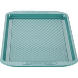 10" x 15" purECOok Hybrid Ceramic Nonstick Bakeware Baking Sheet and Cookie Pan, Aqua